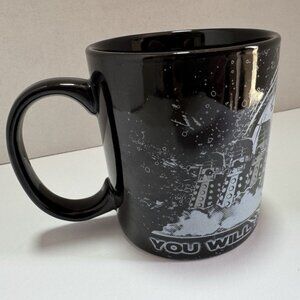 Vintage 2004 Y2K Wesco Limited BBC Dr Who Dalek Exterminated Coffee Mug Black